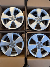 Load image into Gallery viewer, Audi A3 8v Genuine Alloy Wheels Alloys 17" Set Of 4 8V0601025BK S-line