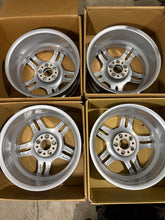 Load image into Gallery viewer, 4 AMG Rims 7.5+8.5 x 17 Mercedes R170 R171 W124 W201 190E W202 W203 W208 W209