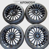 18” 5x100 Alloy Wheels & Tyres ET35 VW Golf MK4 Audi TT 8N Seat Ibiza Leon
