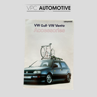 Mk3 Golf Japan Market accessories brochure