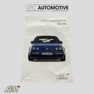 ABT CUP Golf 3 2.8 & 3.0 VR6 leaflet