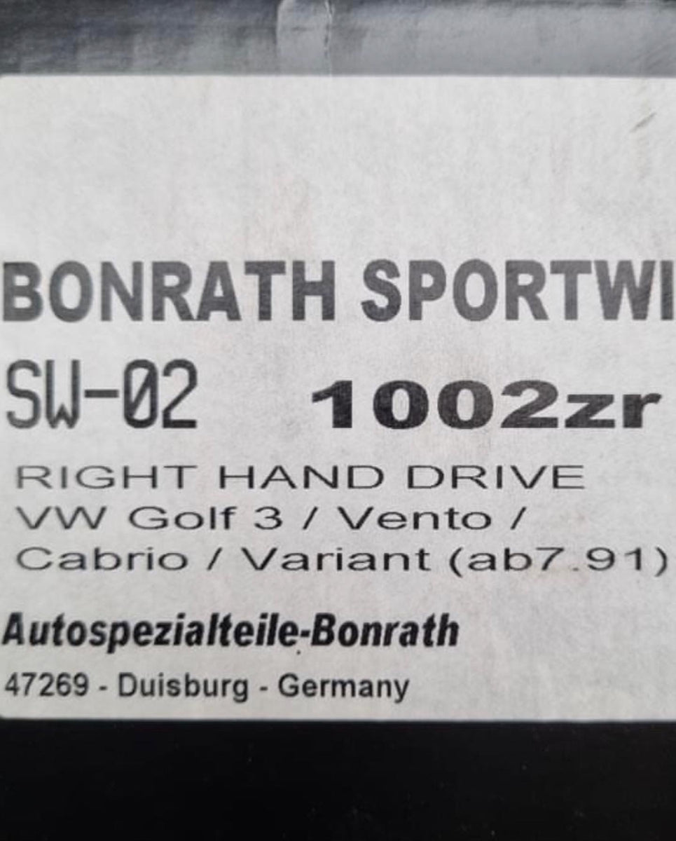 Mk3 Golf Bonrath Monowiper Kit – VPC AUTOMOTIVE