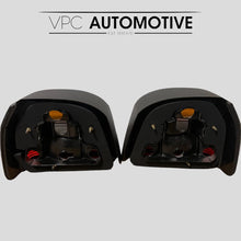 Load image into Gallery viewer, Mk3 golf Hella carbon style masked tail lights
